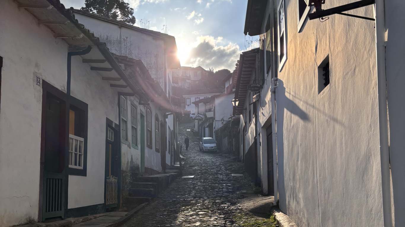 imagem de uma rua em Minas Gerais